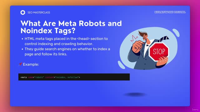 SEO1_5_4 -Meta Robots and Noindex Tags – Managing Indexing