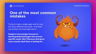 SEO1_3_7 -Keyword Mapping – Organizing for Strategy and Structure