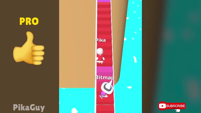 NOOB vs PRO vs HACKER in Bridge Race