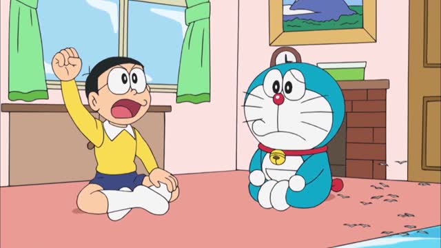 신 도라에몽 17기 16화 걸리버의 실패 여행기