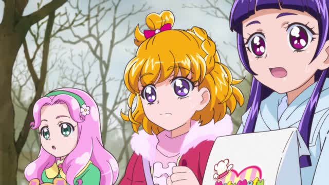 마법사 프리큐어! 45화 마음은 시간을 뛰어넘어...! 우정의 형태!