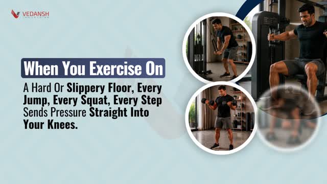 Premium Interlocking Gym Mats for Home Workout & Fitness Spaces | Vedansh Industries