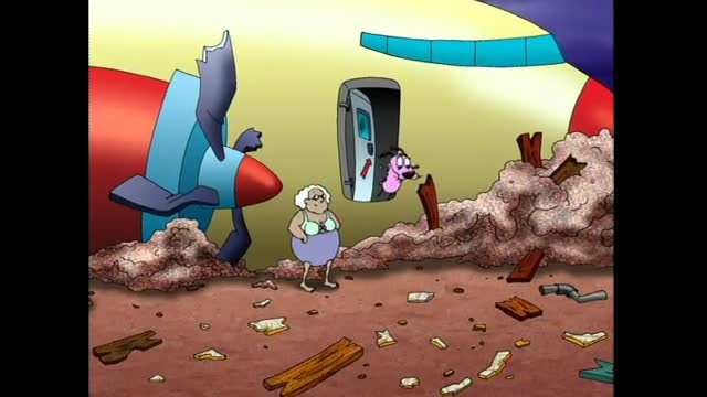 Courage the Cowardly Dog - S01E13 - Little Muriel / The Great Fusilli