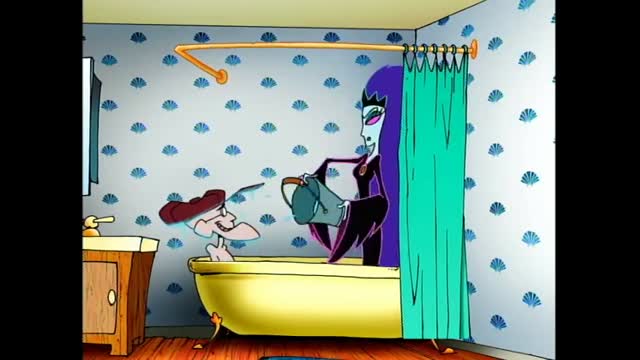 Courage the Cowardly Dog - S01E09 - Queen of the Black Puddle / Everyone Wants to Direct