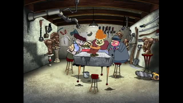 Courage the Cowardly Dog - S01E11 - Heads of Beef / Klub Katz