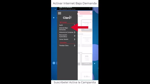 ✅Como Activar_Desactivar Internet Bajo Demanda en Claro 2023(720P_60FPS)