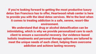 Heartwood House Luxury Detox in San Francisco | (415) 419-8816