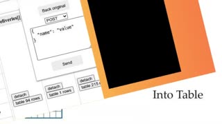 json to table online