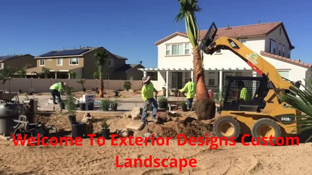 Exterior Designs Custom Landscape - Best Landscaping in Apple Valley, CA