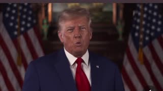 Trump przemawia