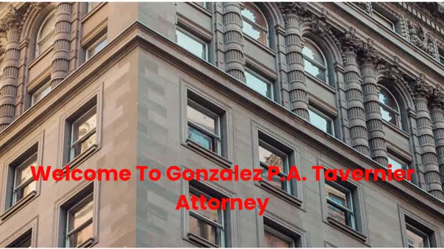 Gonzalez P.A. Tavernier Attorney : #1 Slip And Fall Lawyer in Tavernier