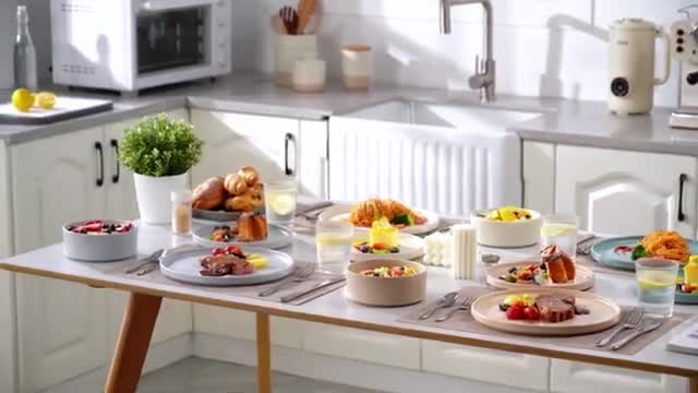 Vancasso Venus 12 piece stoneware dinnerware set