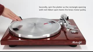 Retrolife Bluetooth Turntable HQKZ006