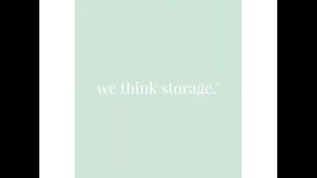 We think storage 34L Fabric Storage Bin, Keep Your Living Space Neat and Orderly