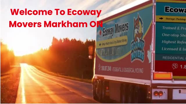Ecoway Movers : Moving Company in Markham, ON | 647-490-8691