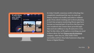 Information About the Best Fitness App Development Company