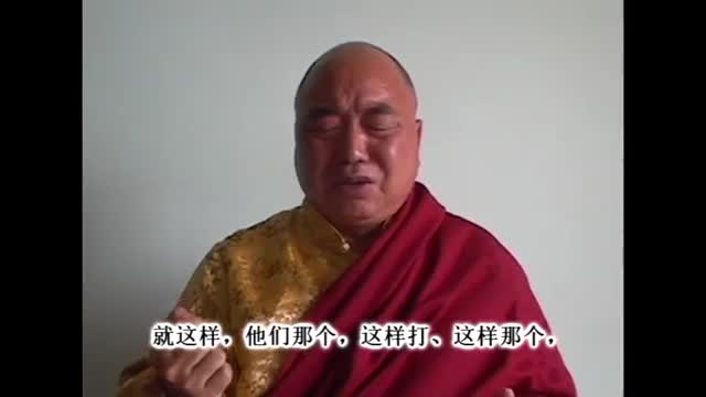 录像：蒋贡康仁波且2003年在泰国的录像证词