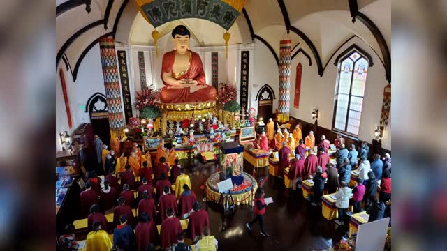 舊金山華藏寺南無阿彌陀佛法會 (2022年12月4日）