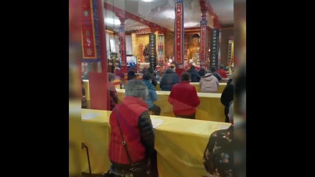 舊金山華藏寺南無阿彌陀佛佛誕法會（2021年12月19日）