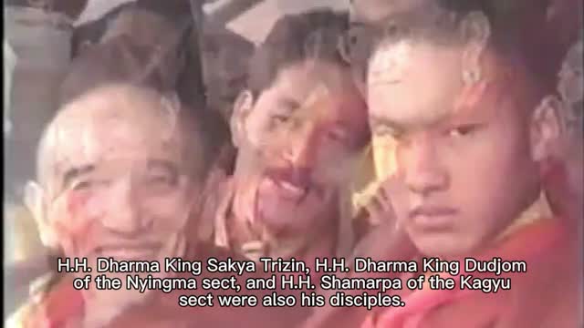 H.E. Chogye Trichen Rinpochepraised the book A Treasury of True Buddha-Dharma about H.H. Dorje Chang Buddha III Wan Ko Yeshe Norbu.