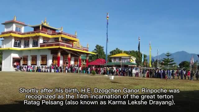 H.H. Dorje Chang Buddha III received congratulatory letter from H.E. Dzogchen Ganor Rinpoche