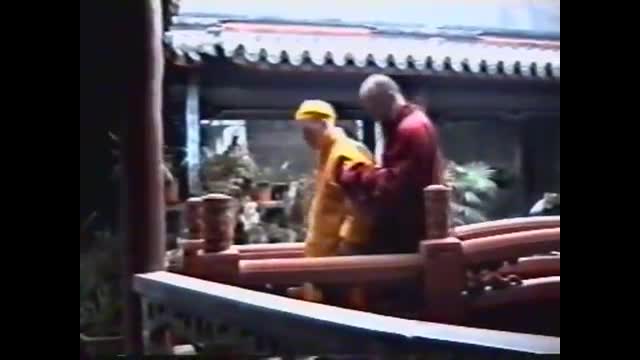 錄像：成都昭覺寺方丈清定長老拜南無羌佛為師