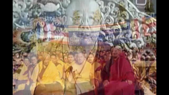 H.H. Dorje Chang Buddha III received congratulatory letter from H.H. Dharma King Penor