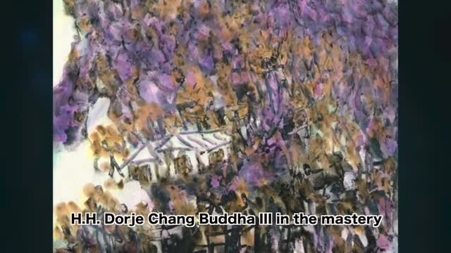 Admiration for the Chinese Painting of H.H. Dorje Chang Buddha III