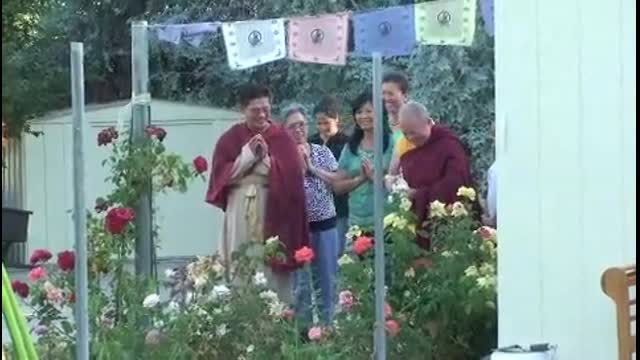 Mysterious Light Appears when Vajra Pill was Installed in the Protector Chapel