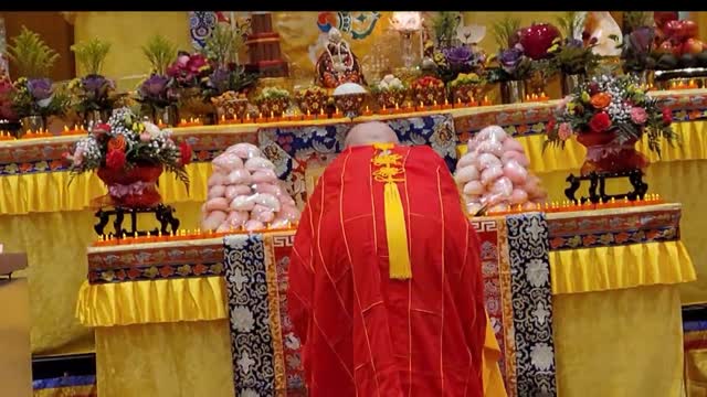 美國舊金山華藏寺恭祝南無第三世多杰羌佛佛誕祈福法會2021年6月26日