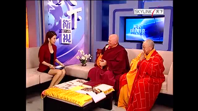 天下纵横谈:《藉心经说真谛》经典现世 佛降甘露