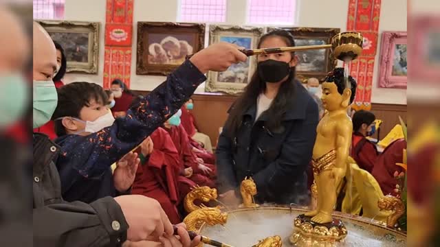 舊金山華藏寺浴佛法會 (2022年5月8日）