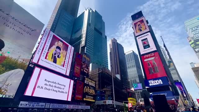 Respectfully Honoring the Holy Birthday of H. H. Dorje Chang Buddha III