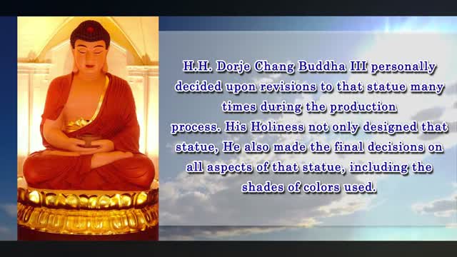 Designs of Buddha Images by H.H. Dorje Chang Buddha III