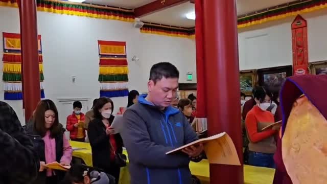 舊金山華藏寺新春祈福法會(2024年2月10日）