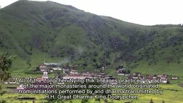 H.H. Dorje Chang Buddha III received congratulatory letter from H.H. Dodrupchen Rinpoche