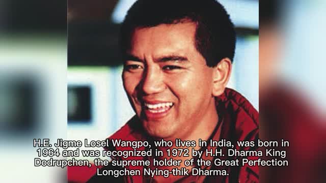 H.E. Dzogchen Dharma King wrote a congratulatory letter to H.H. Dorje Chang Buddha III