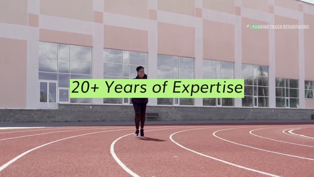 Running track resurfacing contractor near me