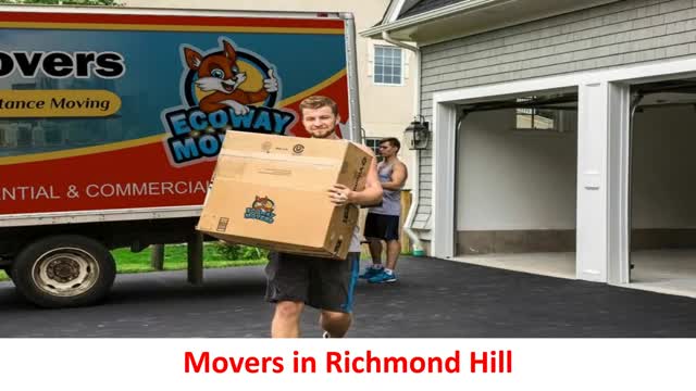 Ecoway Movers - Reliable Movers in Richmond Hill, ON