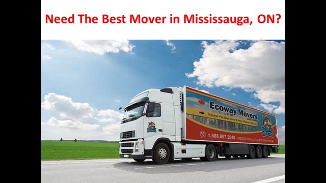 Ecoway Movers : #1 Mover Mississauga, ON | 888-807-2040