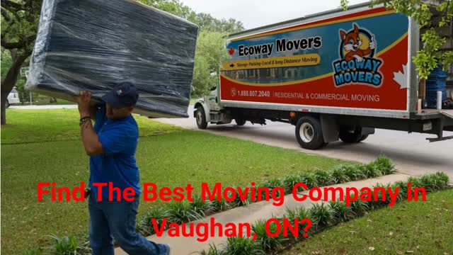 Ecoway Movers - Affordable Moving Company in Vaughan, ON
